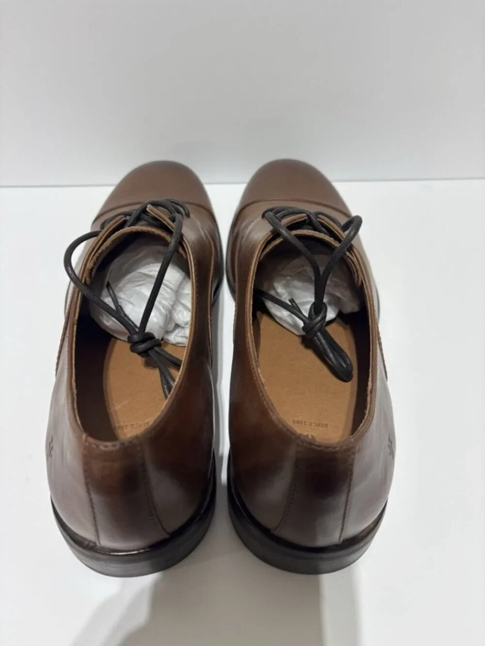 Frye Men’s Sam Oxford Cognac Leather, Size 11.5 M